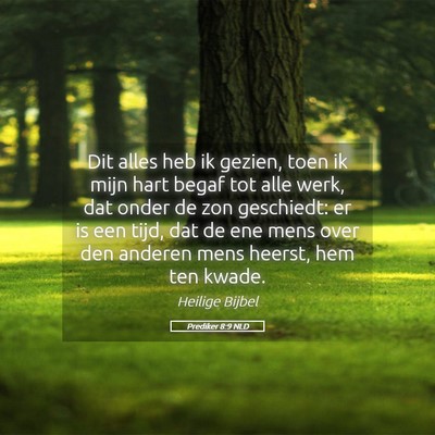 Picture 05 - Prediker 8:9 NLD - Dit alles heb ik gezien, toen ik mijn hart begaf - Bible Verse Picture