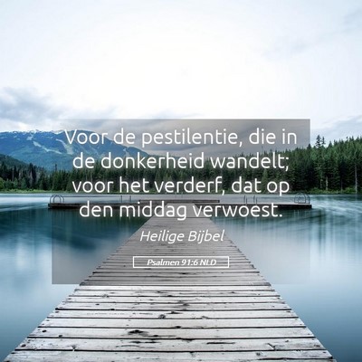 Picture 05 - Psalmen 91:6 NLD - Voor de pestilentie, die in de donkerheid - Bible Verse Picture