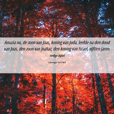 Picture 06 - 2 Koningen 14:17 NLD - Amazia nu, de zoon van Joas, koning van Juda, - Bible Verse Picture