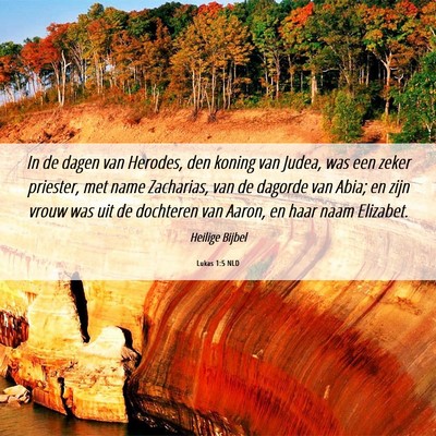 Picture 06 - Lukas 1:5 NLD - In de dagen van Herodes, den koning van Judea, - Bible Verse Picture