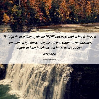 Picture 06 - Numberi 30:16 NLD - Dat zijn de inzettingen, die de HEERE Mozes - Bible Verse Picture