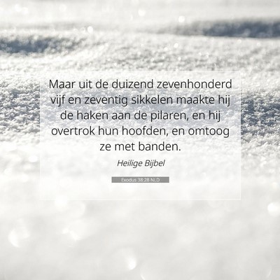 Picture 07 - Exodus 38:28 NLD - Maar uit de duizend zevenhonderd vijf en zeventig - Bible Verse Picture