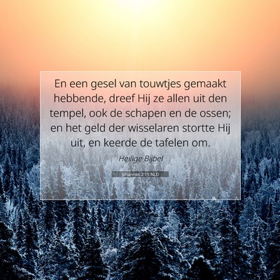 Picture 07 - Johannes 2:15 NLD - En een gesel van touwtjes gemaakt hebbende, dreef - Bible Verse Picture