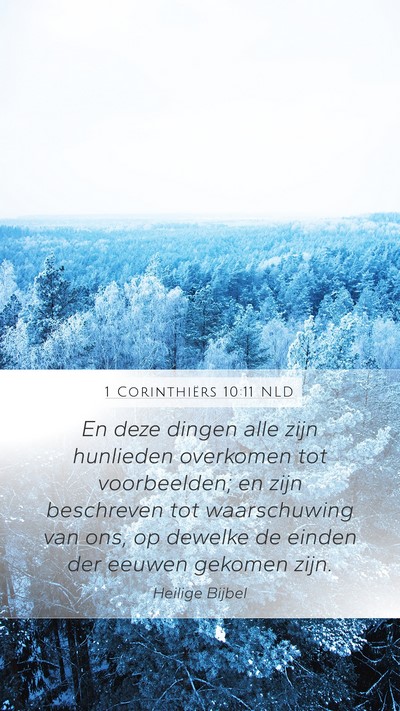 1 Corinthiërs 10:11 NLD Bible Verse Image