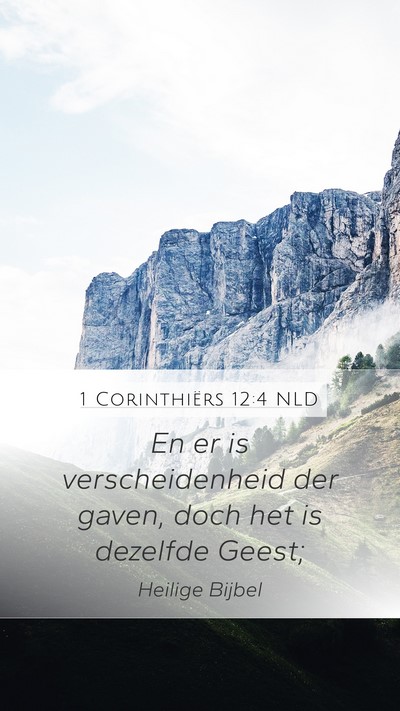 1 Corinthiërs 12:4 NLD Bible Verse Image