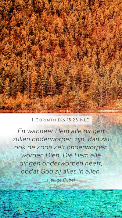 1 Corinthiërs 15:28 NLD Bible Verse Image