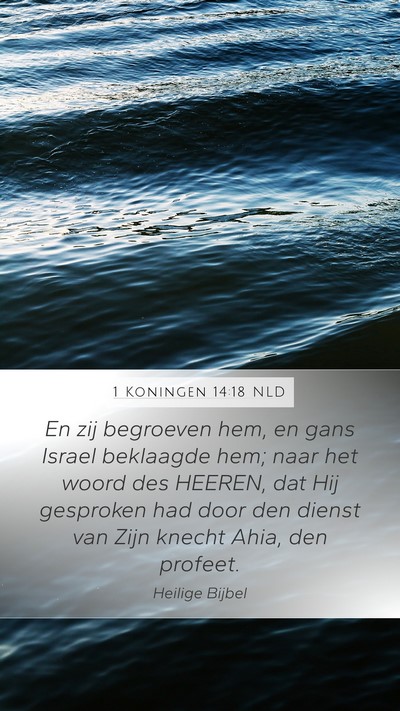 1 Koningen 14:18 NLD Bible Verse Image