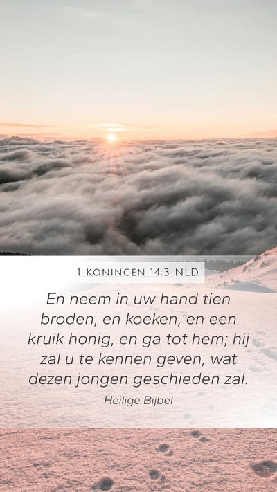 1 Koningen 14:3 NLD Bible Verse Image