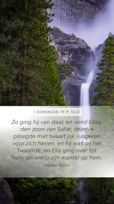 1 Koningen 19:19 NLD Bible Verse Image