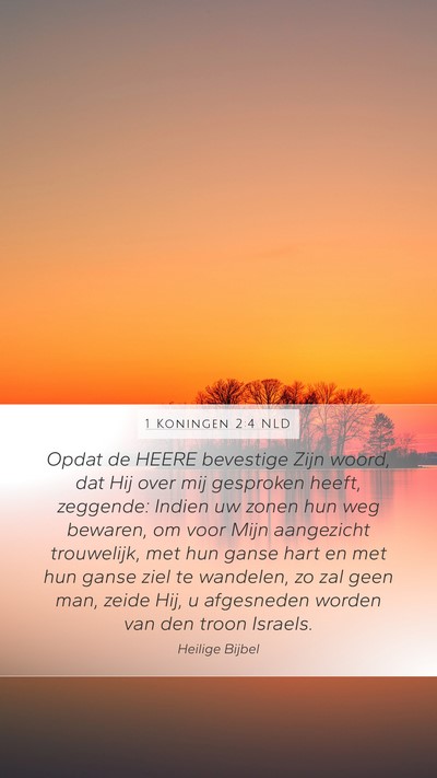 1 Koningen 2:4 NLD Bible Verse Image