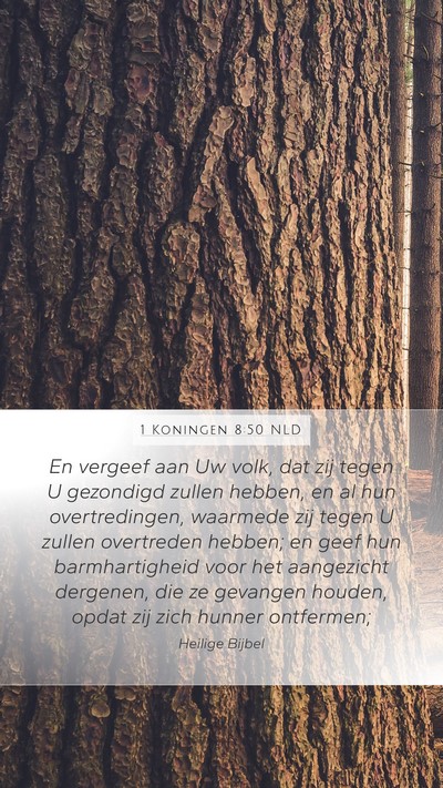 1 Koningen 8:50 NLD Bible Verse Image