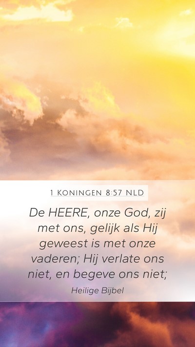 1 Koningen 8:57 NLD Bible Verse Image