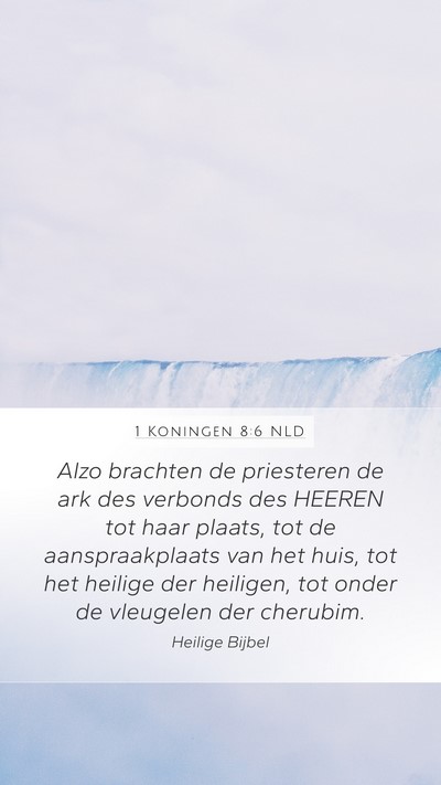 1 Koningen 8:6 NLD Bible Verse Image