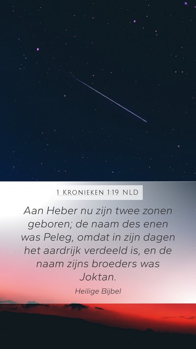 1 Kronieken 1:19 NLD Bible Verse Image