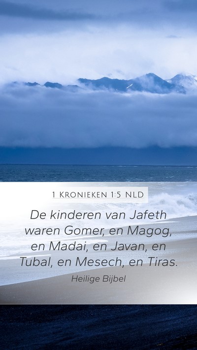 1 Kronieken 1:5 NLD Bible Verse Image