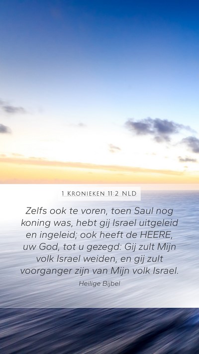 1 Kronieken 11:2 NLD Bible Verse Image