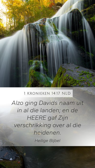 1 Kronieken 14:17 NLD Bible Verse Image