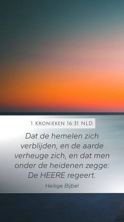 1 Kronieken 16:31 NLD Bible Verse Image