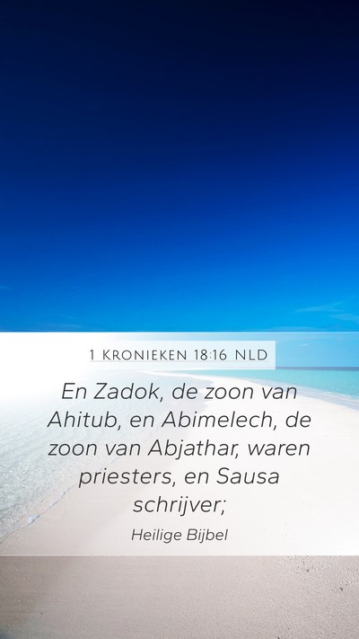 1 Kronieken 18:16 NLD Bible Verse Image