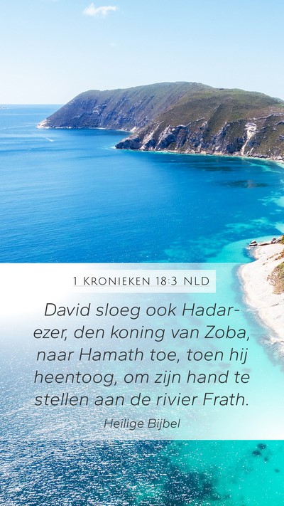 1 Kronieken 18:3 NLD Bible Verse Image
