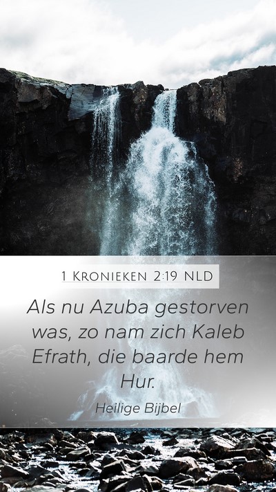 1 Kronieken 2:19 NLD Bible Verse Image