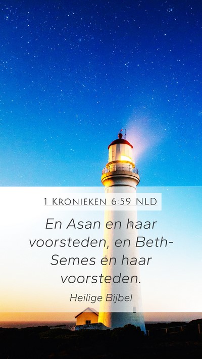 1 Kronieken 6:59 NLD Bible Verse Image