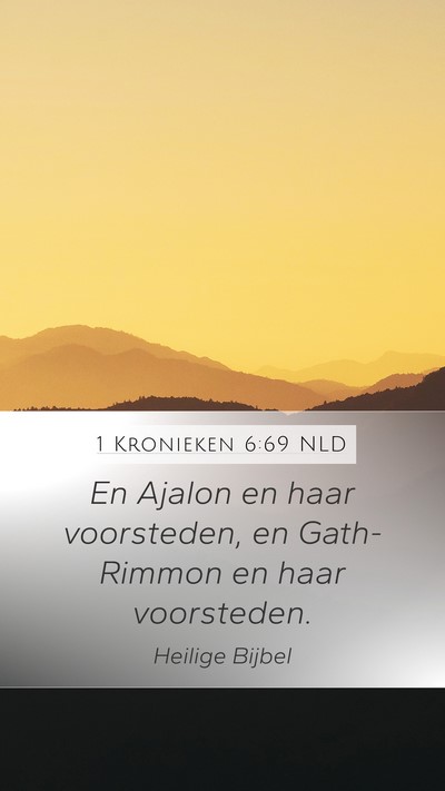 1 Kronieken 6:69 NLD Bible Verse Image
