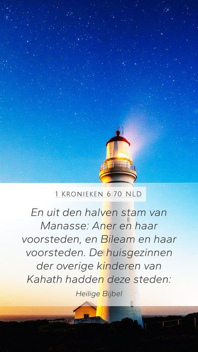 1 Kronieken 6:70 NLD Bible Verse Image