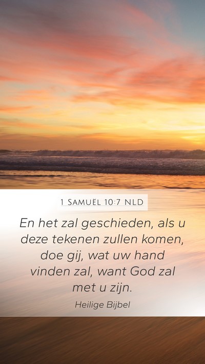 1 Samuël 10:7 NLD Bible Verse Image