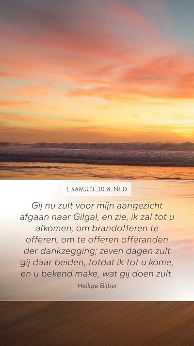 1 Samuël 10:8 NLD Bible Verse Image