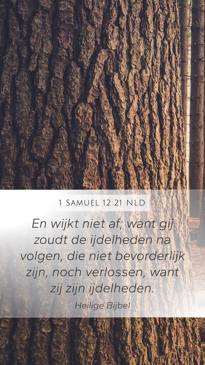 1 Samuël 12:21 NLD Bible Verse Image