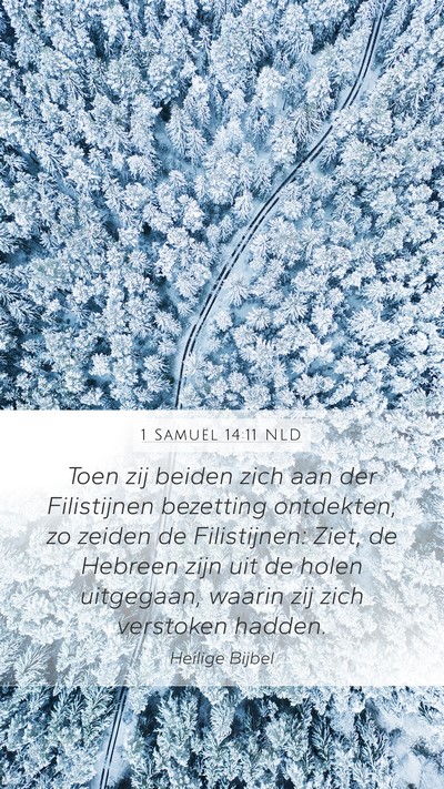 1 Samuël 14:11 NLD Bible Verse Image