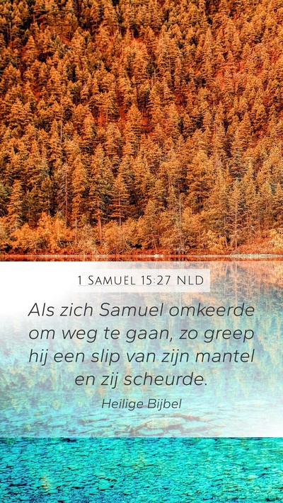 1 Samuël 15:27 NLD Bible Verse Image