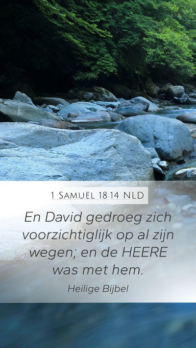 1 Samuël 18:14 NLD Bible Verse Image