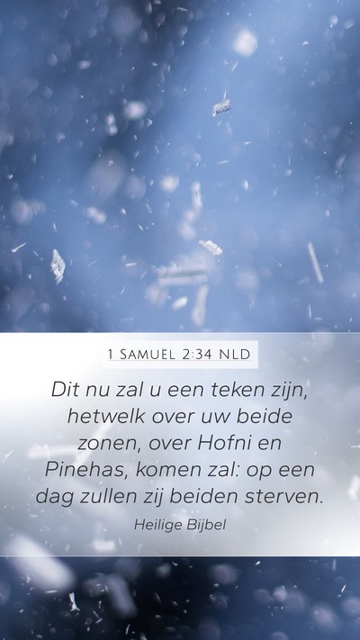 1 Samuël 2:34 NLD Bible Verse Image