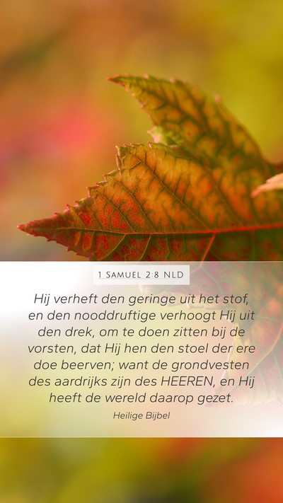 1 Samuël 2:8 NLD Bible Verse Image