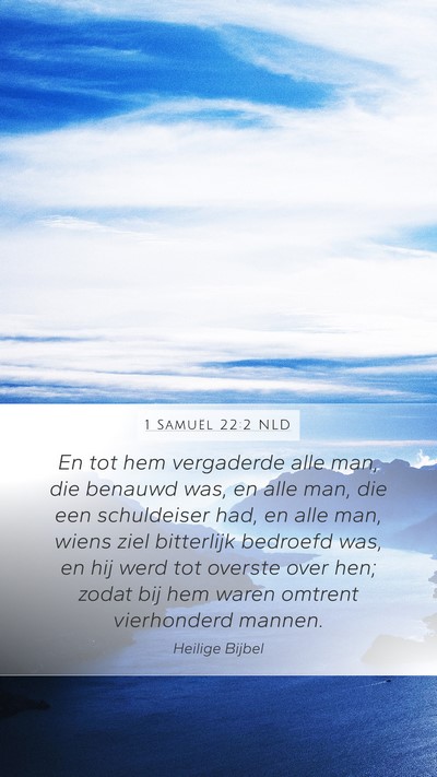 1 Samuël 22:2 NLD Bible Verse Image