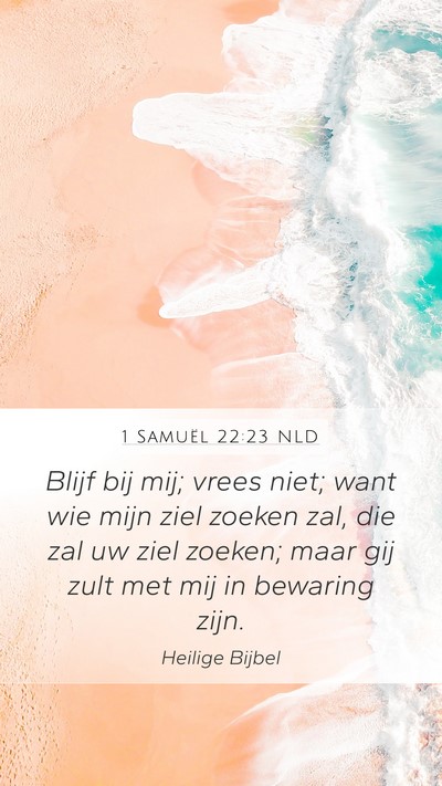1 Samuël 22:23 NLD Bible Verse Image