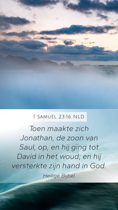 1 Samuël 23:16 NLD Bible Verse Image