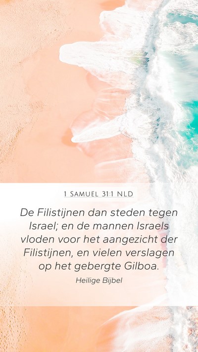 1 Samuël 31:1 NLD Bible Verse Image