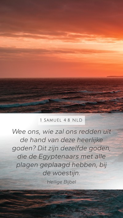 1 Samuël 4:8 NLD Bible Verse Image