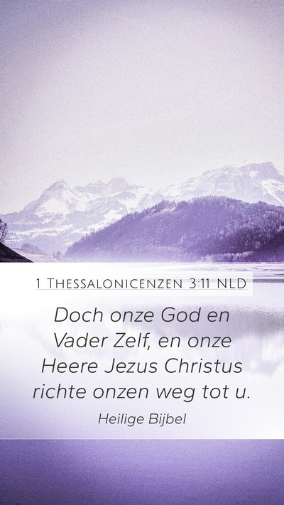 1 Thessalonicenzen 3:11 NLD Bible Verse Image