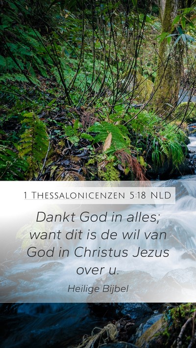 1 Thessalonicenzen 5:18 NLD Bible Verse Image