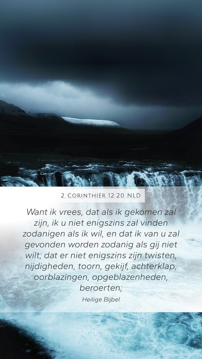 2 Corinthiër 12:20 NLD Bible Verse Image