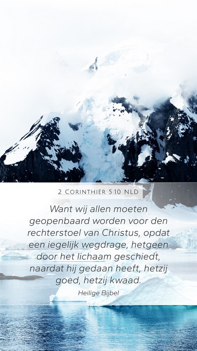 2 Corinthiër 5:10 NLD Bible Verse Image