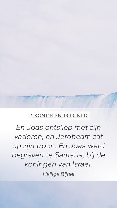 2 Koningen 13:13 NLD Bible Verse Image