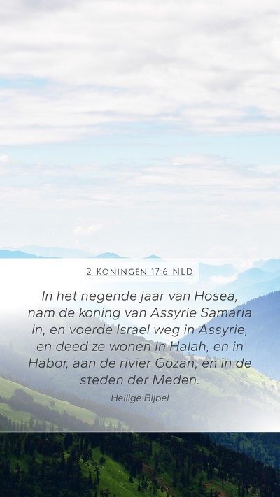 2 Koningen 17:6 NLD Bible Verse Image