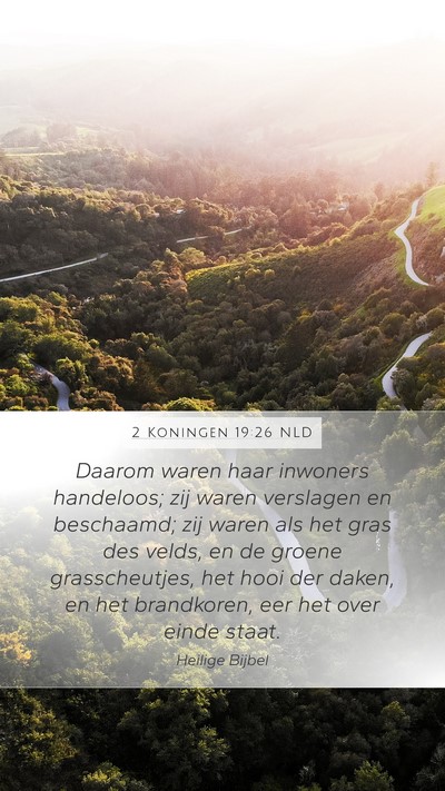 2 Koningen 19:26 NLD Bible Verse Image