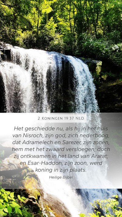 2 Koningen 19:37 NLD Bible Verse Image