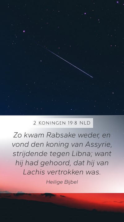 2 Koningen 19:8 NLD Bible Verse Image